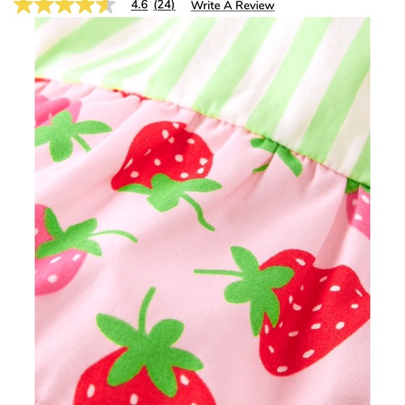 Baby girl 👧 Gymboree striped tiered skort. 🍓 - Picture 2 of 4